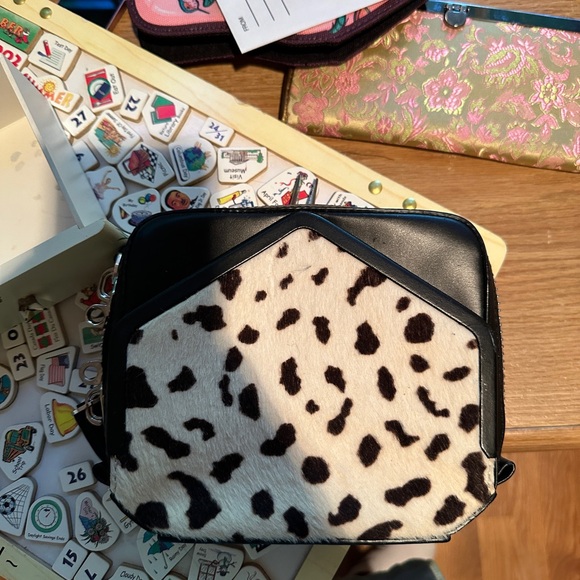 Alexander Wang Leopard Print Black Women´s Bag